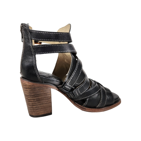 NWOB NEVER WORN Freebird Claw Black Leather Women's Size 8 - Picture 3 of 13